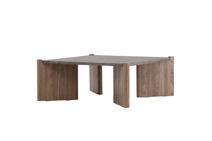 Venture Home Rogaland Sofa Table - Brown Marblelook/ MDF