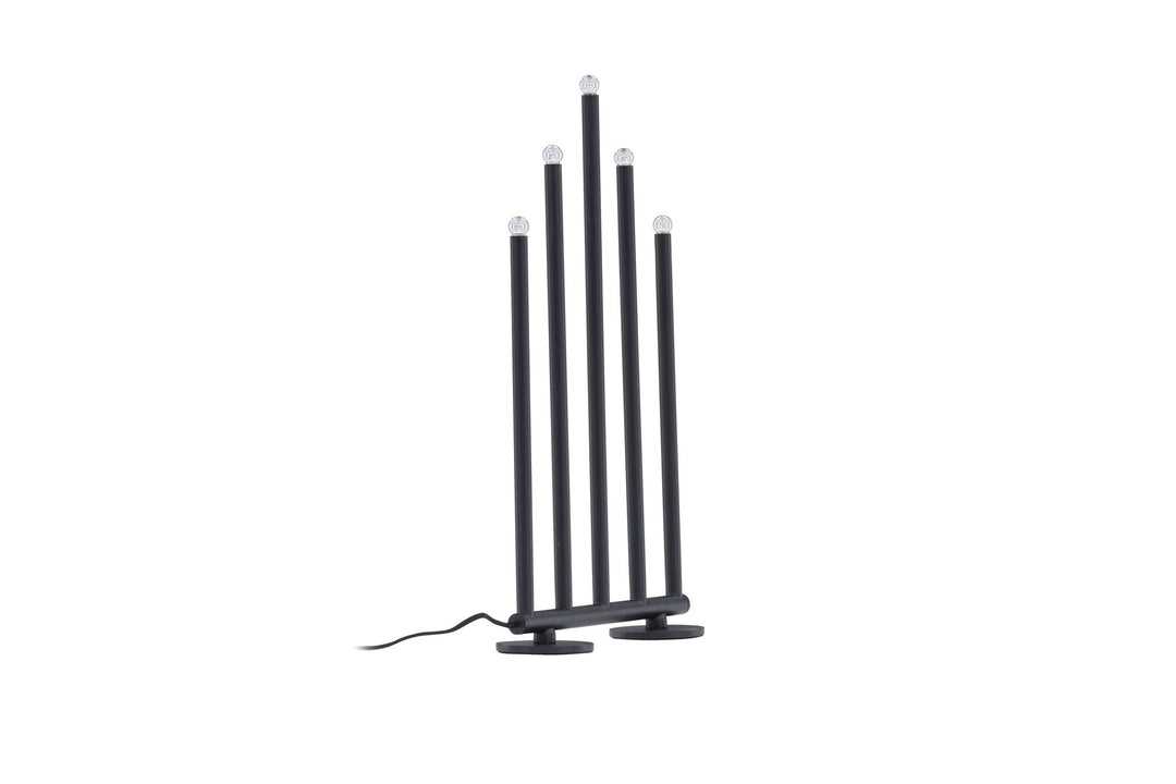 Venture Home Björnfjället Candlestick 40cm  - Matt Black Dimmer  /