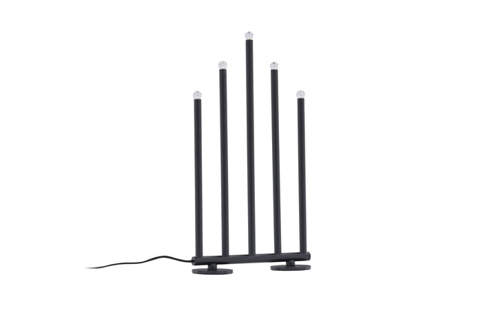 Venture Home Björnfjället Candlestick 40cm  - Matt Black Dimmer  /