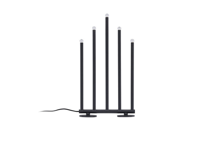 Venture Home Björnfjället Candlestick 40cm  - Matt Black Dimmer  /