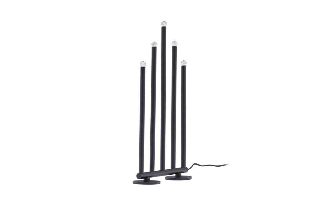 Venture Home Björnfjället Candlestick 40cm  - Matt Black Dimmer  /