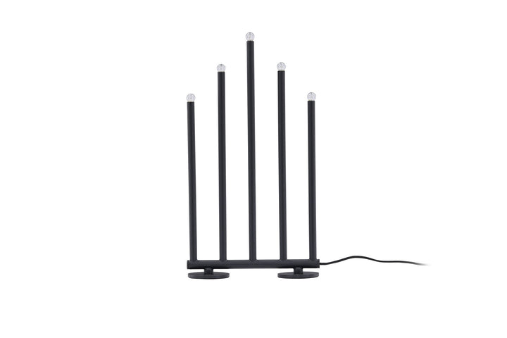 Venture Home Björnfjället Candlestick 40cm  - Matt Black Dimmer  /