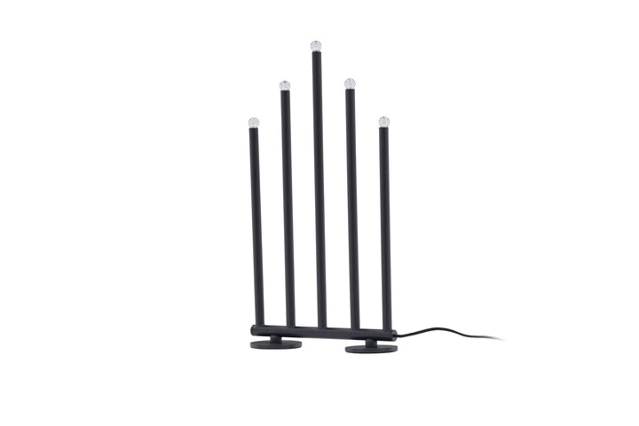 Venture Home Björnfjället Candlestick 40cm  - Matt Black Dimmer  /