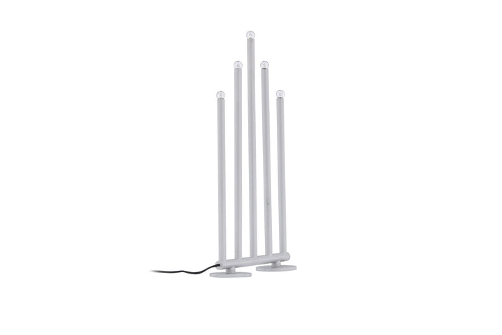 Venture Home Björnfjället Candlestick 40cm  - Matt Silver DImmer /