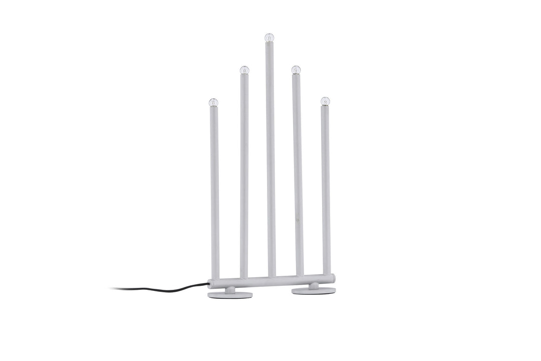 Venture Home Björnfjället Candlestick 40cm  - Matt Silver DImmer /