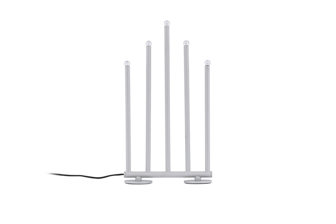 Venture Home Björnfjället Candlestick 40cm  - Matt Silver DImmer /