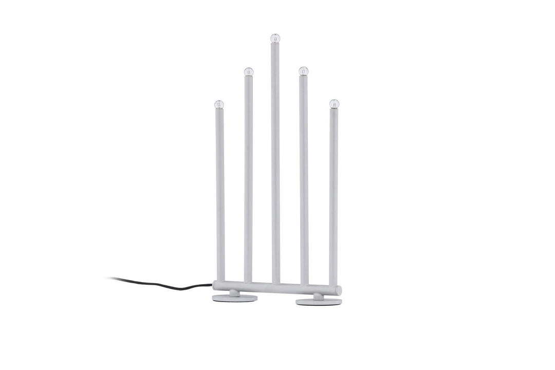 Venture Home Björnfjället Candlestick 40cm  - Matt Silver DImmer /