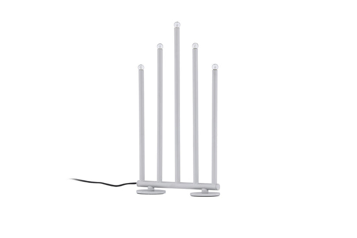 Venture Home Björnfjället Candlestick 40cm  - Matt Silver DImmer /