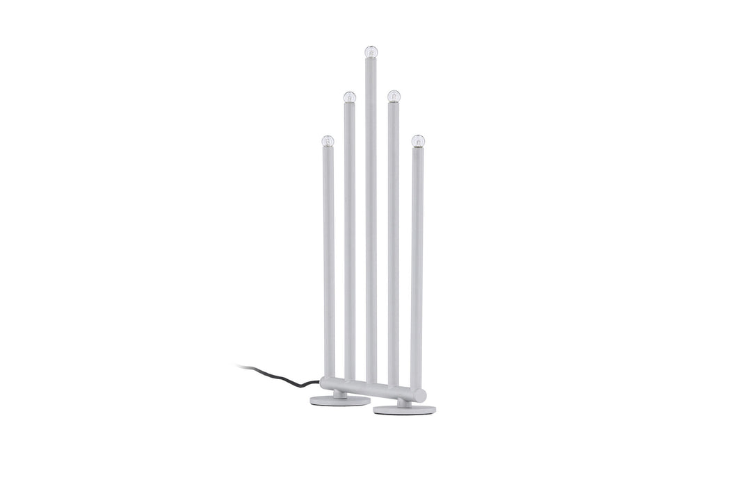 Venture Home Björnfjället Candlestick 40cm  - Matt Silver DImmer /