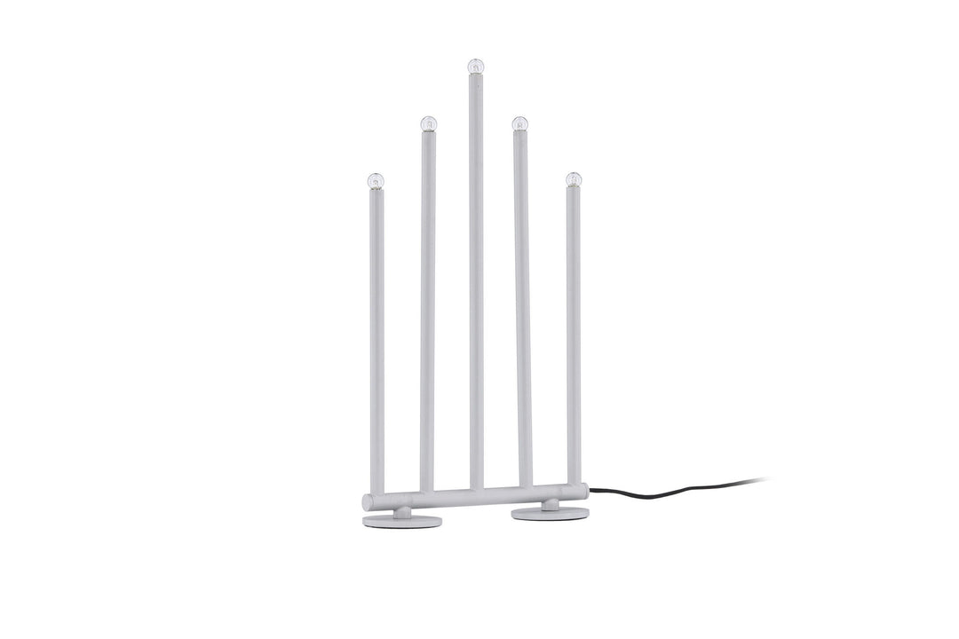 Venture Home Björnfjället Candlestick 40cm  - Matt Silver DImmer /