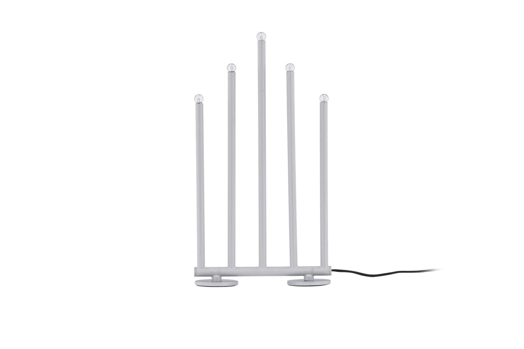 Venture Home Björnfjället Candlestick 40cm  - Matt Silver DImmer /