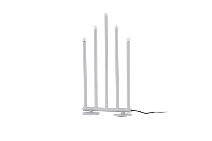 Venture Home Björnfjället Candlestick 40cm  - Matt Silver DImmer /