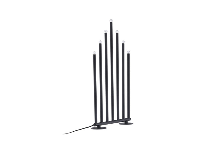 Venture Home Björnfjället Candlestick 50cm  - Matt Black Dimmer /