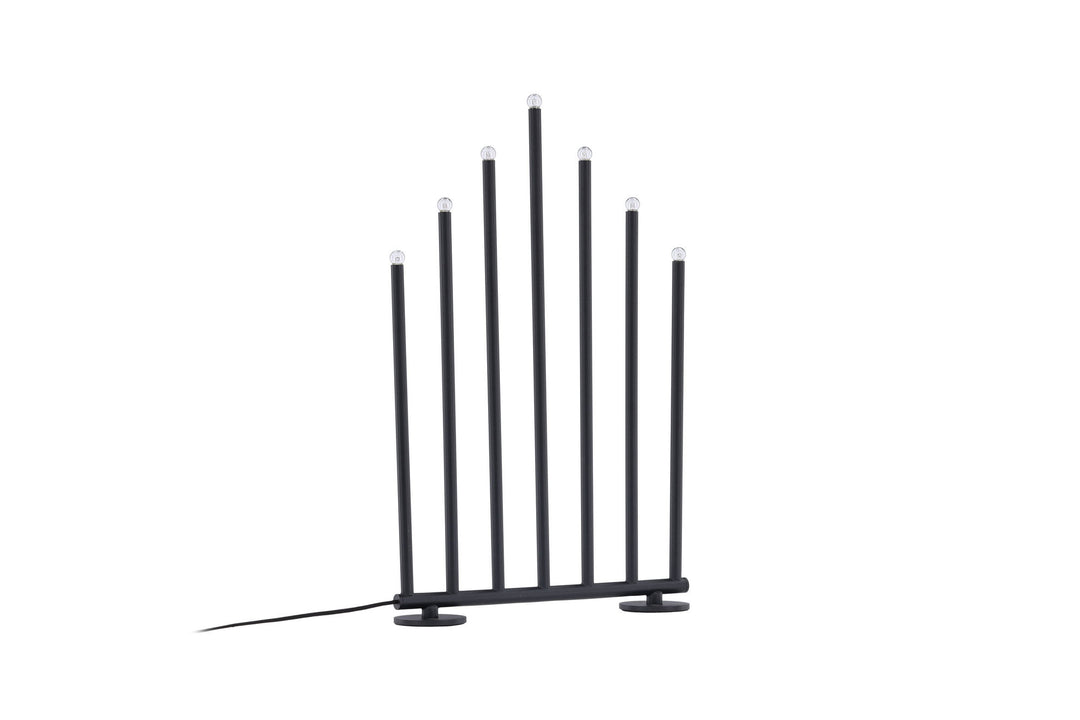Venture Home Björnfjället Candlestick 50cm  - Matt Black Dimmer /