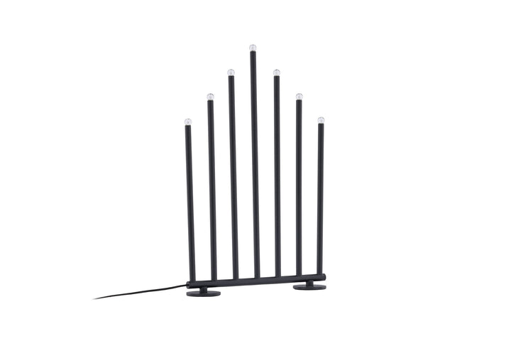 Venture Home Björnfjället Candlestick 50cm  - Matt Black Dimmer /