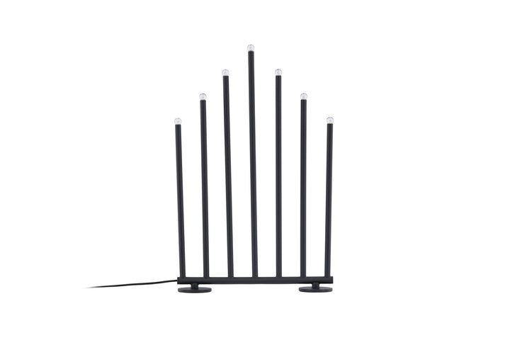 Venture Home Björnfjället Candlestick 50cm  - Matt Black Dimmer /