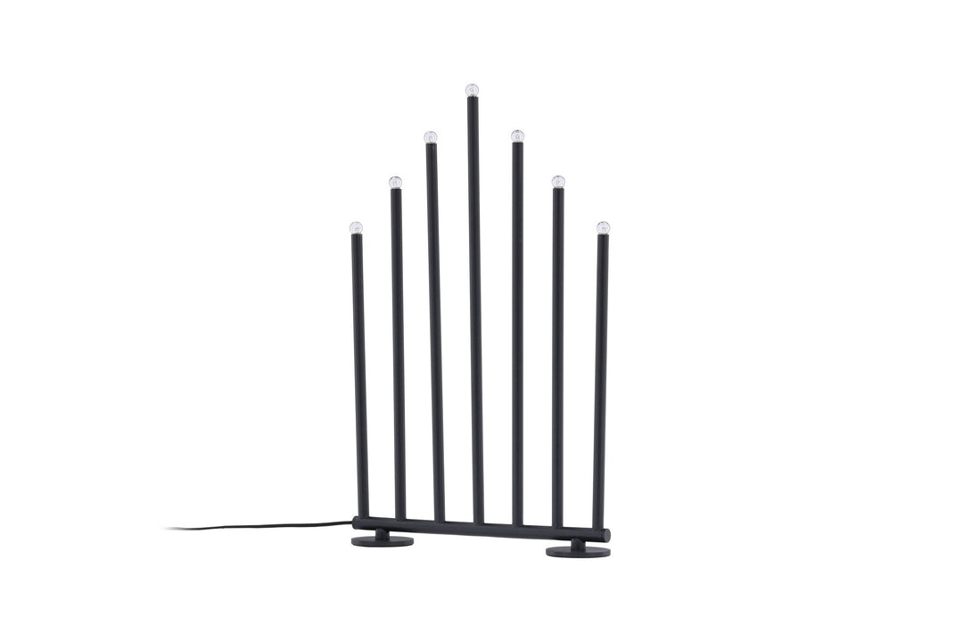Venture Home Björnfjället Candlestick 50cm  - Matt Black Dimmer /