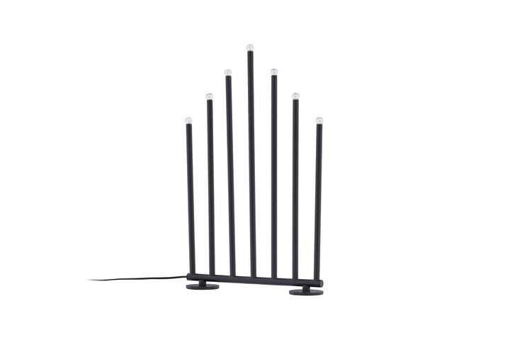 Venture Home Björnfjället Candlestick 50cm  - Matt Black Dimmer /