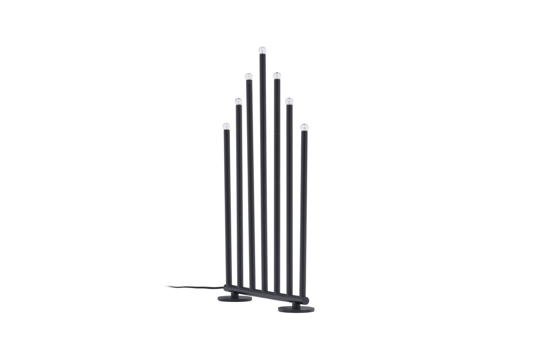 Venture Home Björnfjället Candlestick 50cm  - Matt Black Dimmer /