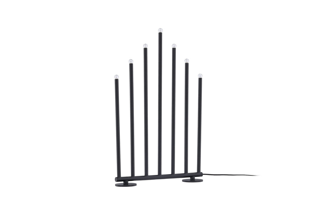 Venture Home Björnfjället Candlestick 50cm  - Matt Black Dimmer /