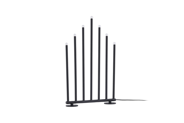 Venture Home Björnfjället Candlestick 50cm  - Matt Black Dimmer /