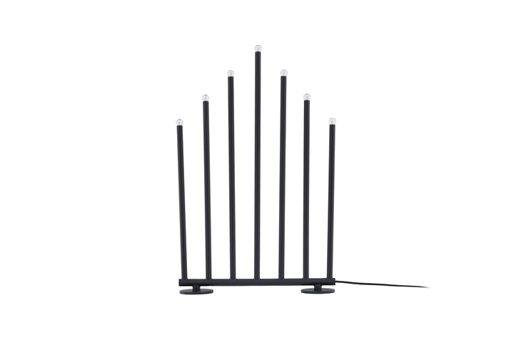 Venture Home Björnfjället Candlestick 50cm  - Matt Black Dimmer /