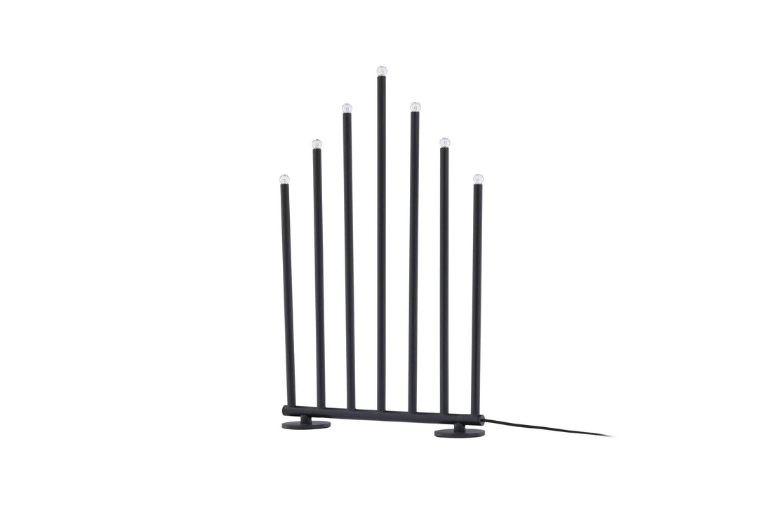 Venture Home Björnfjället Candlestick 50cm  - Matt Black Dimmer /