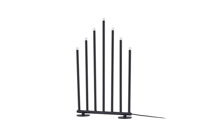 Venture Home Björnfjället Candlestick 50cm  - Matt Black Dimmer /