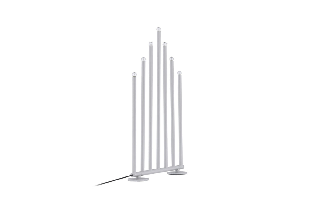 Venture Home Björnfjället Candlestick 50cm  - Matt Silver Dimmer /