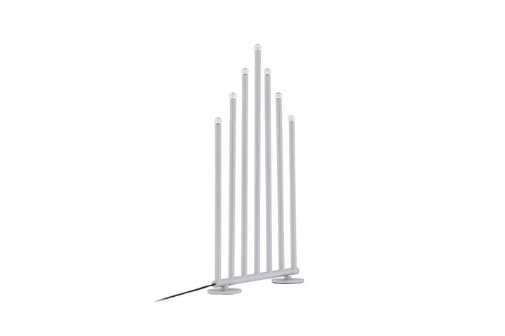 Venture Home Björnfjället Candlestick 50cm  - Matt Silver Dimmer /