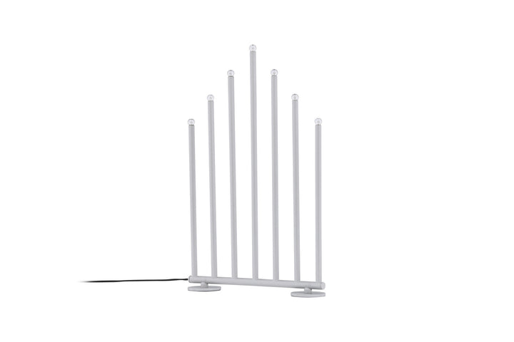 Venture Home Björnfjället Candlestick 50cm  - Matt Silver Dimmer /