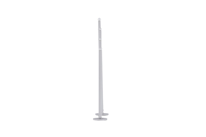 Venture Home Björnfjället Candlestick 50cm  - Matt Silver Dimmer /
