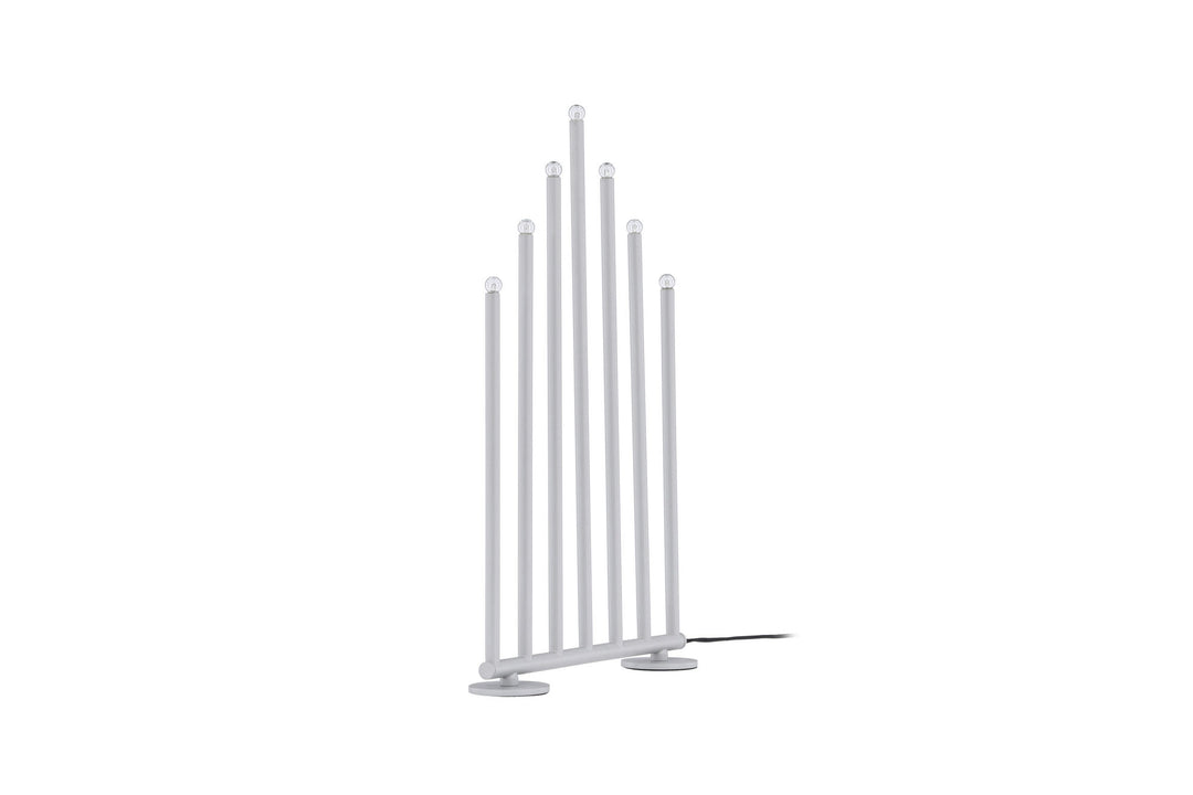 Venture Home Björnfjället Candlestick 50cm  - Matt Silver Dimmer /