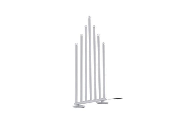 Venture Home Björnfjället Candlestick 50cm  - Matt Silver Dimmer /