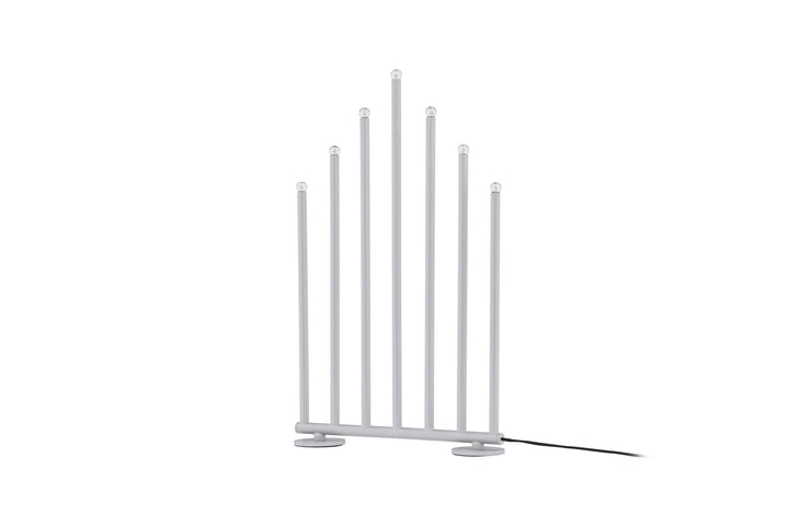 Venture Home Björnfjället Candlestick 50cm  - Matt Silver Dimmer /