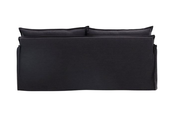 Venture Home Nova Sofa Wood/ Black Fabric