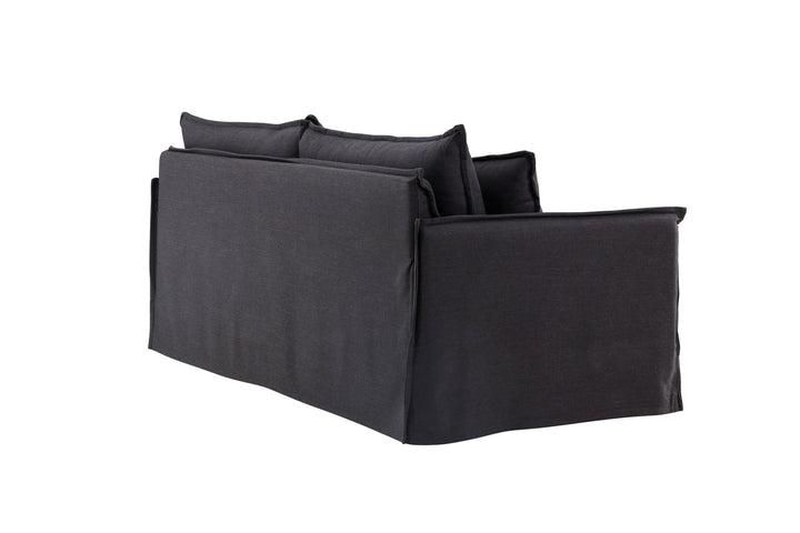 Venture Home Nova Sofa Wood/ Black Fabric