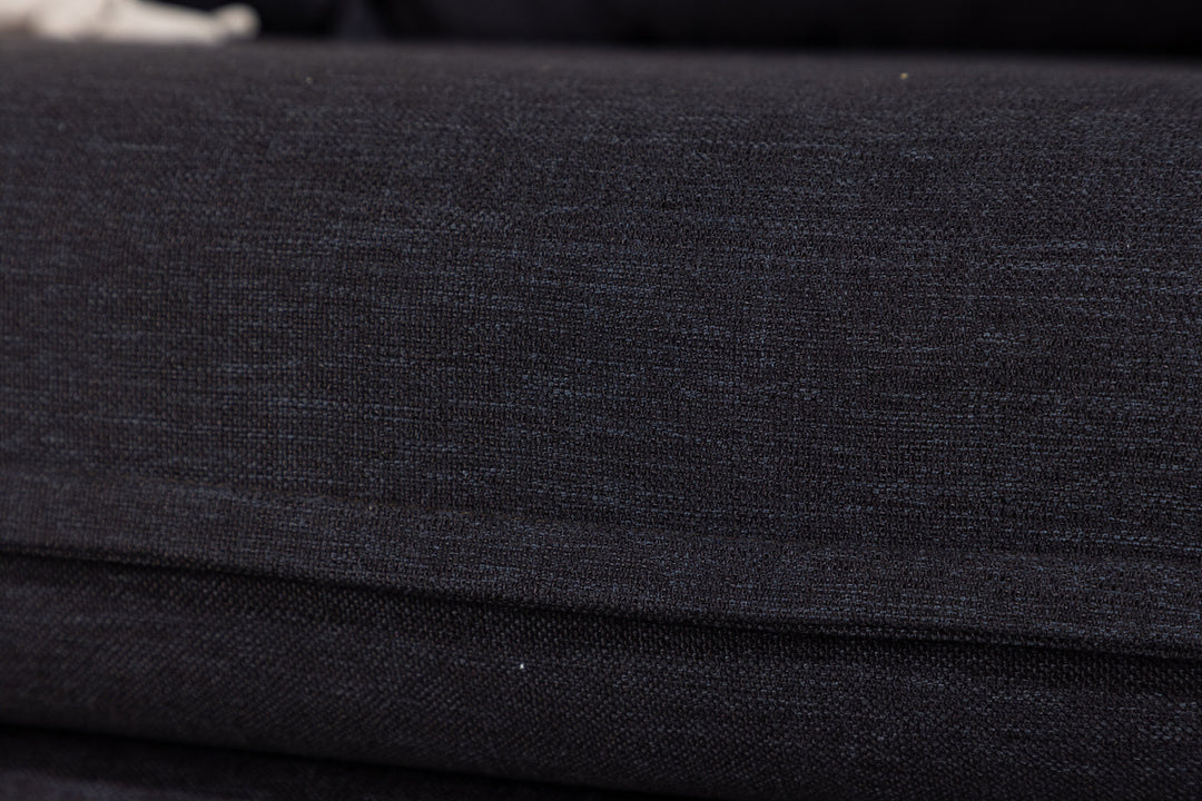 Venture Home Nova Sofa Wood/ Black Fabric