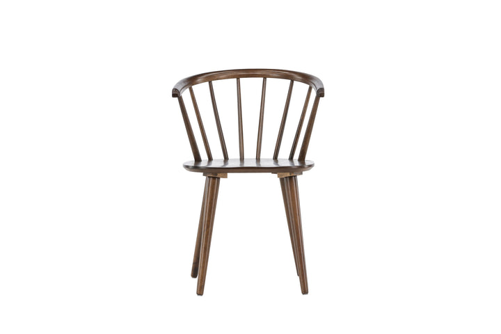 Venture Home Bobby Dining Chair 2-pack - Mocca / Solid Rubber Wood