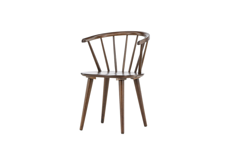 Venture Home Bobby Dining Chair 2-pack - Mocca / Solid Rubber Wood