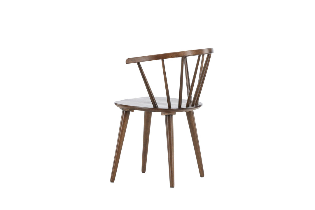 Venture Home Bobby Dining Chair 2-pack - Mocca / Solid Rubber Wood