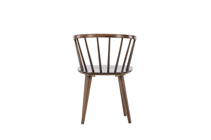 Venture Home Bobby Dining Chair 2-pack - Mocca / Solid Rubber Wood