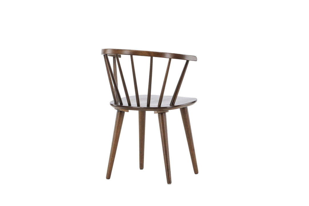 Venture Home Bobby Dining Chair 2-pack - Mocca / Solid Rubber Wood