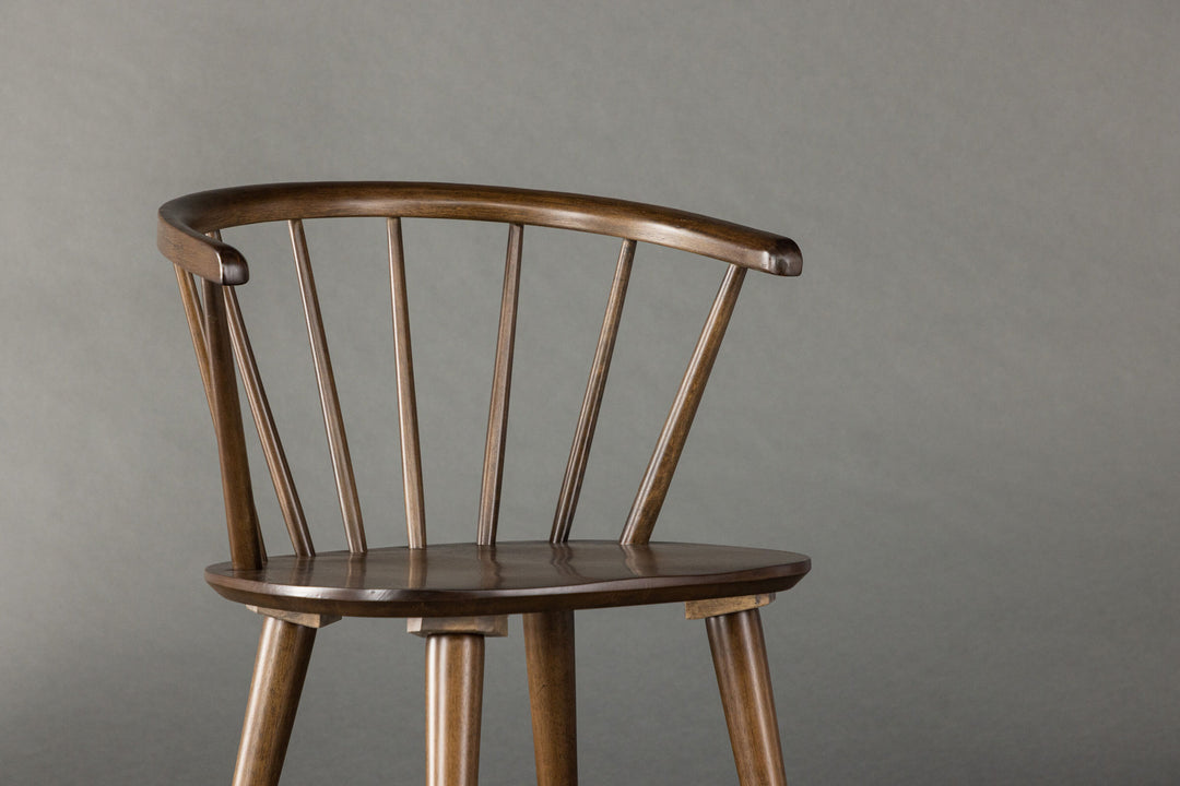 Venture Home Bobby Dining Chair 2-pack - Mocca / Solid Rubber Wood