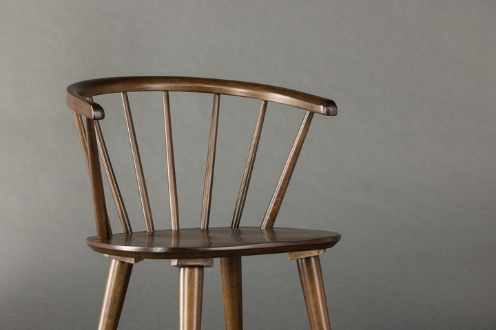 Venture Home Bobby Dining Chair 2-pack - Mocca / Solid Rubber Wood