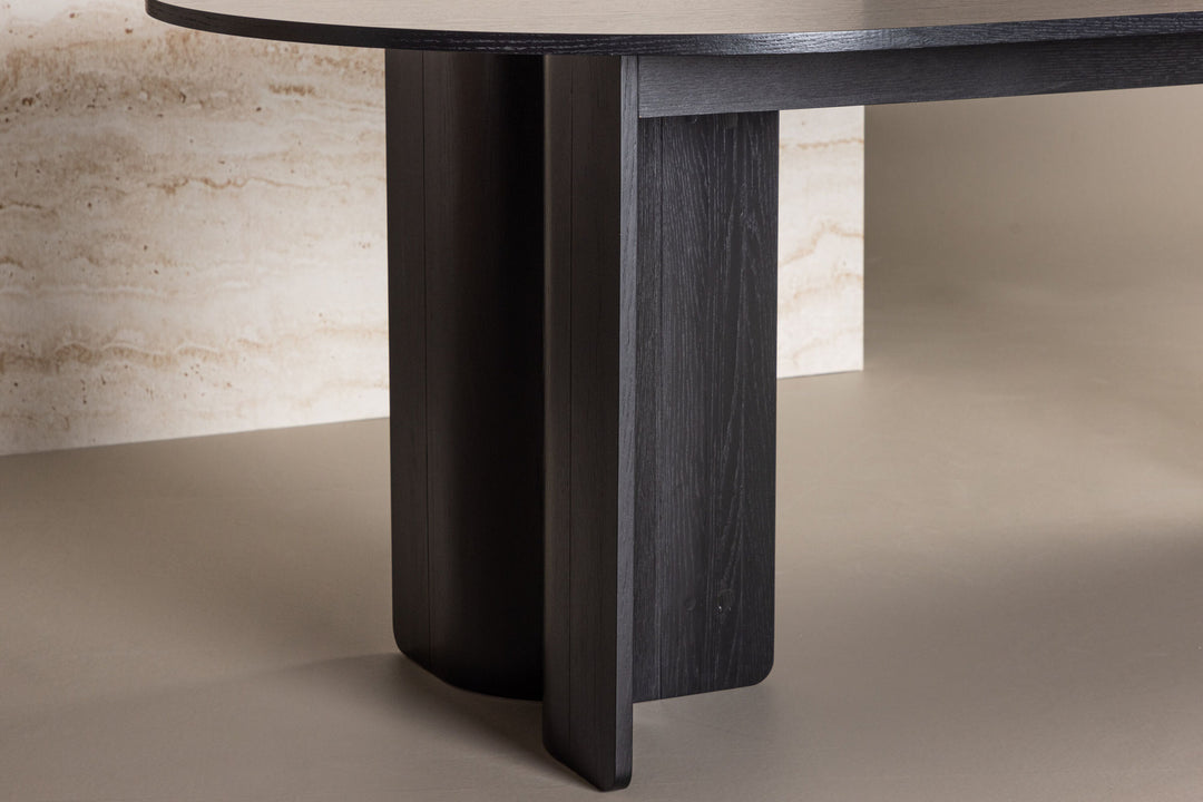 Vind Tyresö Dining Table 100x220 cm - Black /