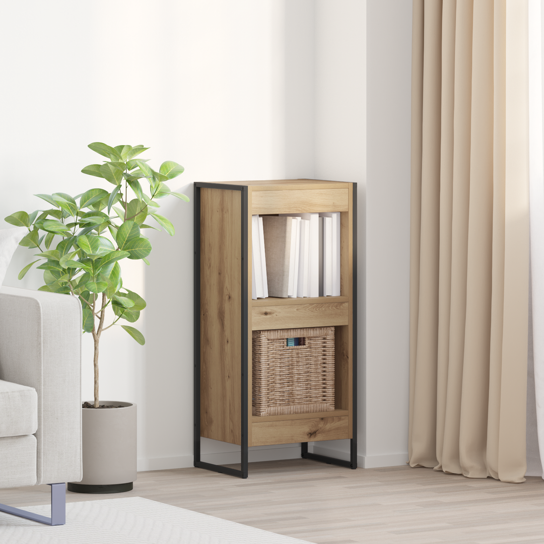 Bogskab Artisan eg 40 x 30 x 86,5 cm Konstrueret træ