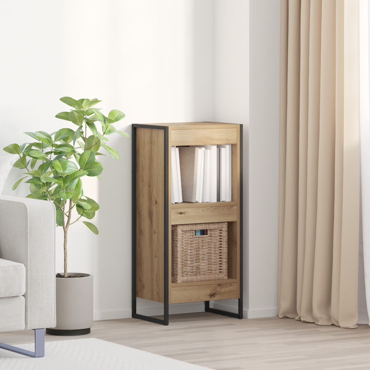 Bogskab Artisan eg 40 x 30 x 86,5 cm Konstrueret træ
