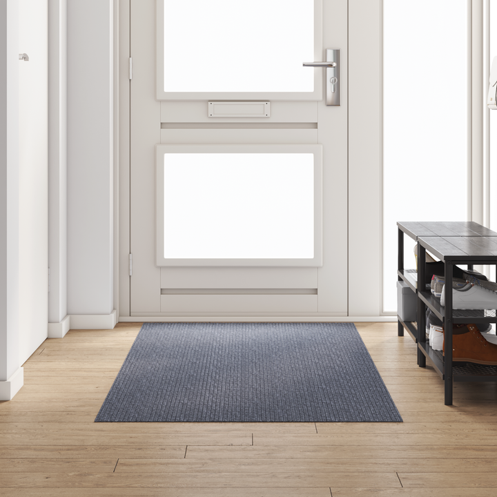 Tæppe Runner Lysegrå 100 x 250 cm Stof