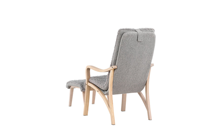 Venture Home Fårö Lounge Chair - Oak Veneer / Light Grey